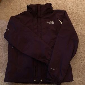 The North Face women’s hyvent rain jacket.